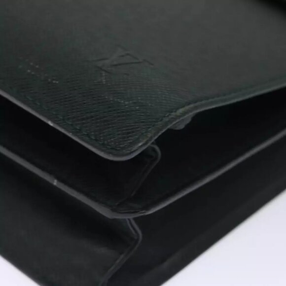 LOUIS VUITTON Taiga Serviette Moskova Business Bag Epicea M30034 LV Auth bs14352 - Picture 15 of 15